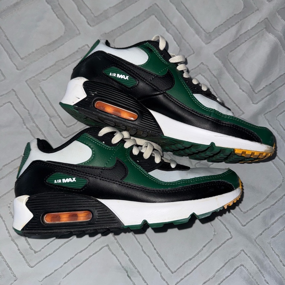 Nike Air Max Men's Shoes - Black and Green